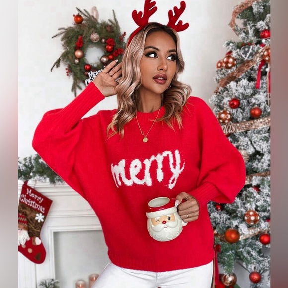 boutique Sweaters - Merry Christmas Sweater